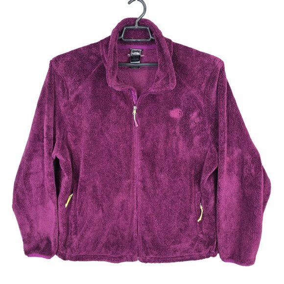 The North Face Jackets & Blazers - Womens North Face Purple Full Zip Fleece Jacket Polyester Long Sleeve Size XXXL